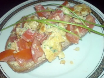 Tomatenrührei - Rezept