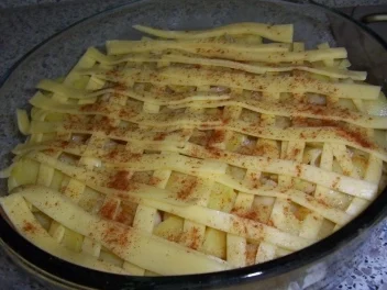Rezept: Gaby´s Nudel-Kartoffelgratin Gaby´s Nudel-Kartoffelgratin - Rezept