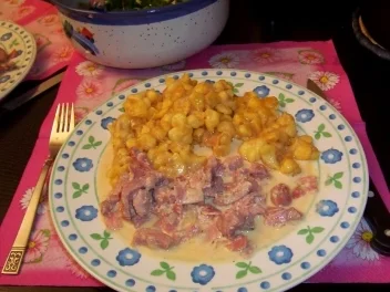 Walser Leckerle mit Käseknöpfle - Rezept