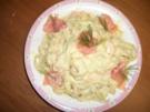 Fettucine mit Räucherlachs - Rezept