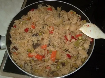 Asia-Gemüse-Reis - Rezept