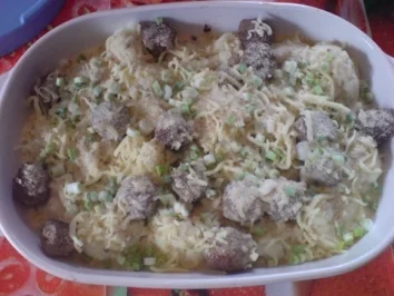Blumenkohl-Gratin mit Fleischbällchen - Rezept - Bild Nr. 15