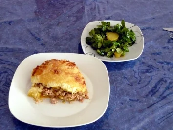 Erdäpfel-Auflauf - Rezept