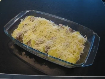 Schweinefilet im Kartoffelgratinbett - Rezept - Bild Nr. 3