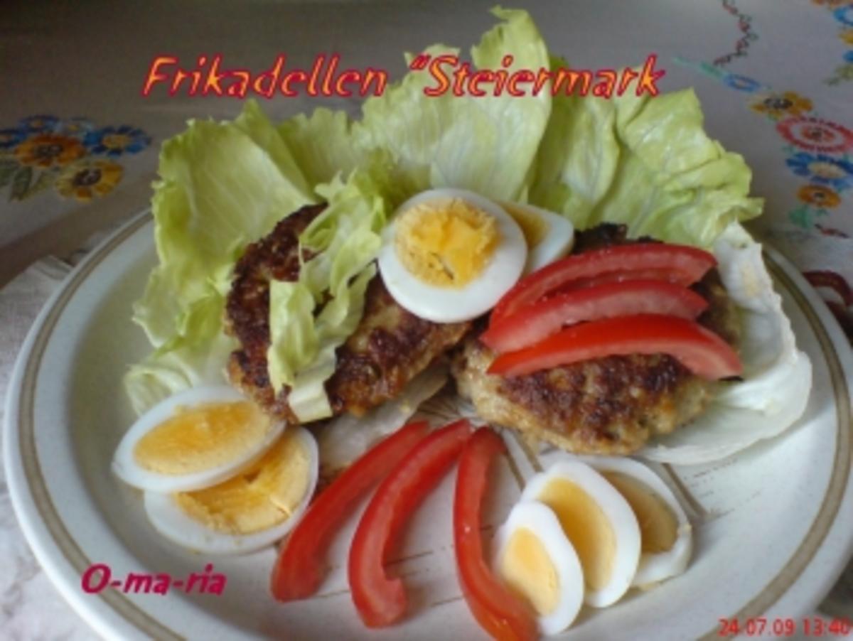 Fleisch  Frikadellen "Steiermark" - Rezept