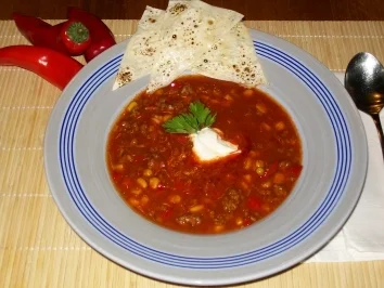 Rezept: Feurige Maissuppe Diablo Feurige Maissuppe Diablo - Rezept