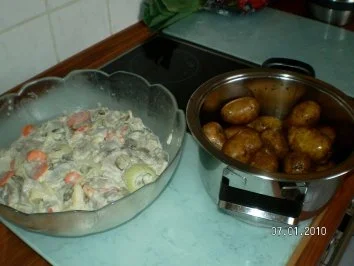 Heringsalat mit Pellkartoffeln - Rezept - Bild Nr. 2