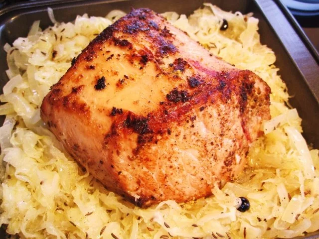 Rezept: Kasslerbraten auf Sauerkraut ... Bild Nr. 5 Kasslerbraten auf Sauerkraut ... - Rezept - Bild Nr. 5