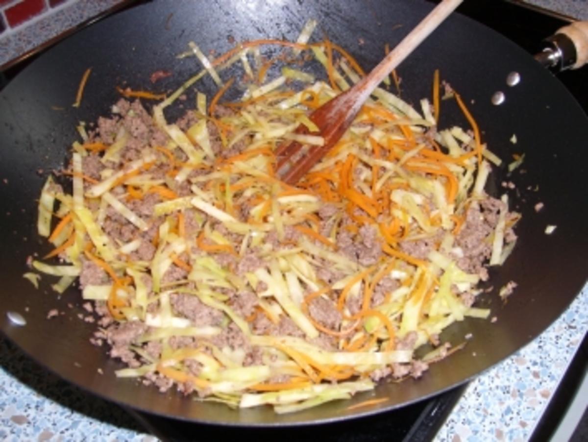 Asiatische Hackfleischpfanne - Rezept - Bild Nr. 3