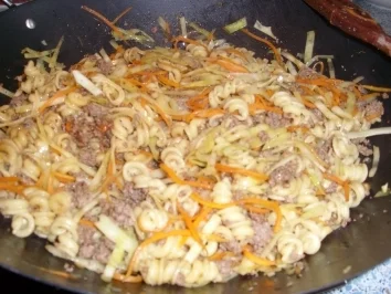 Asiatische Hackfleischpfanne - Rezept - Bild Nr. 4