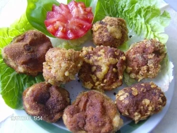 Pikante Bratwursttaler - Rezept