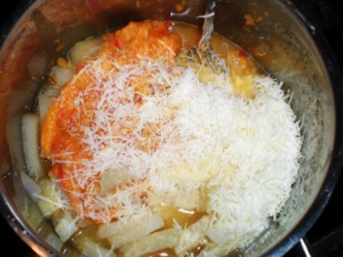 GEMÜSE: Kohlrabi-Tomaten mit Parmesan - Rezept