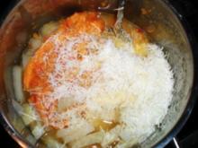GEMÜSE: Kohlrabi-Tomaten mit Parmesan - Rezept