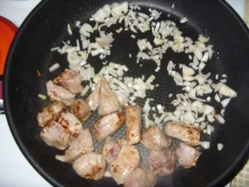 Rezept: Filetstücke auf buntem Gemüse und süßer Chilisoße Bild Nr. 5 Filetstücke auf buntem Gemüse und süßer Chilisoße - Rezept - Bild Nr. 5