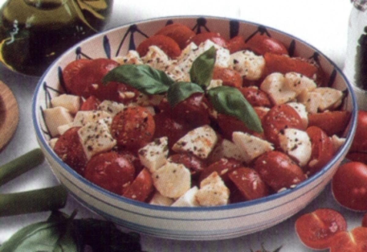 antipasti unser italienischer 3 farbensalat - Rezept