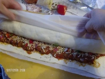 Rezept: Bolognese-Schnecken Bild Nr. 3 Bolognese-Schnecken - Rezept - Bild Nr. 3