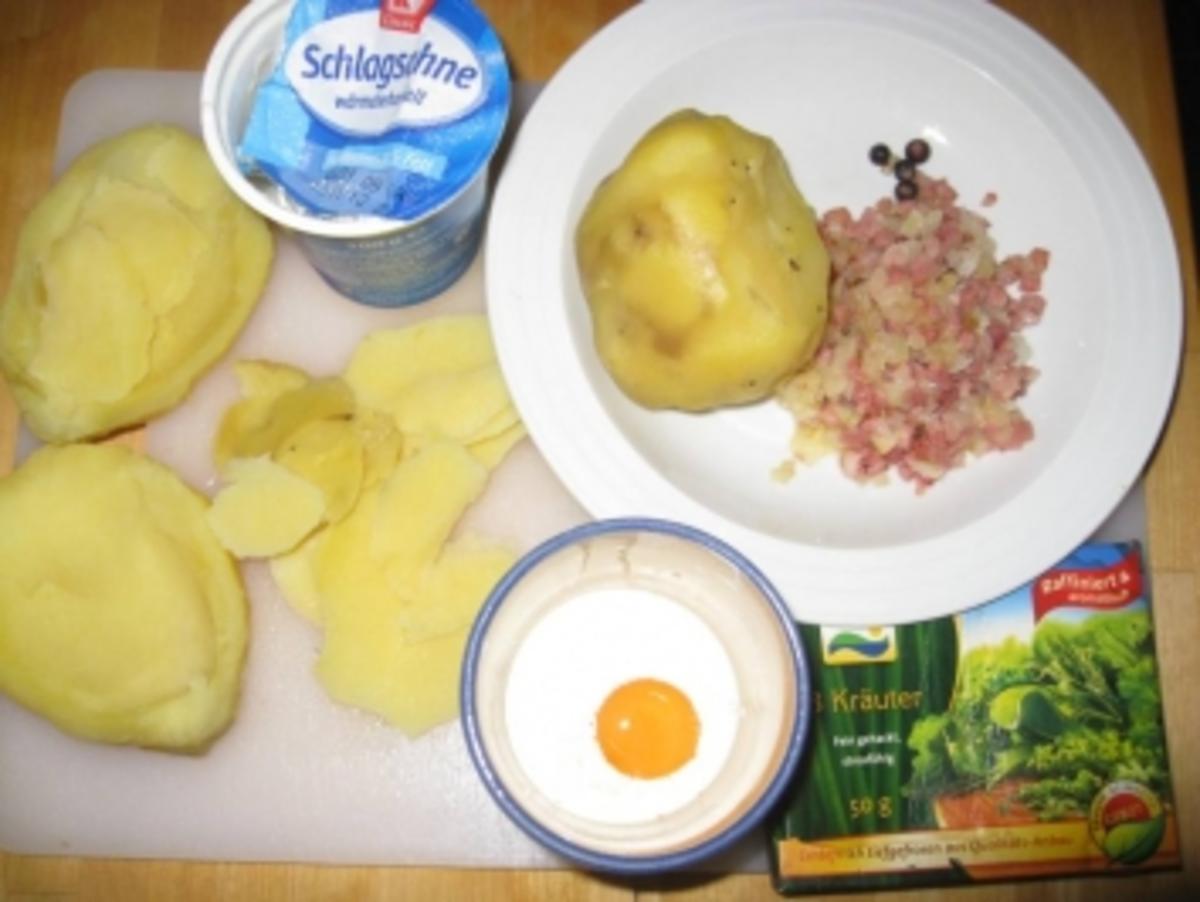 Gefüllte Kartoffel /  Ofenkartoffel  vielerlei verwendbar / gute Vorbereitung - Rezept