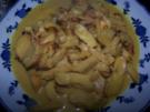 Hänchenstreifen  in Kokos-Parmesansoße - Rezept