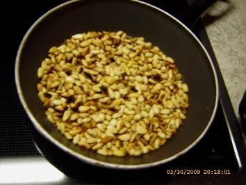 Spaghetti oder Nudeln mit Bärlauch - Rezept - Bild Nr. 5