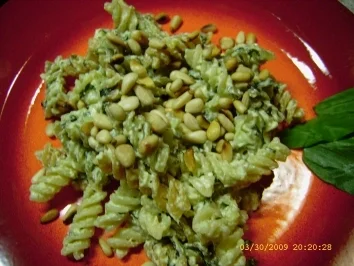 Spaghetti oder Nudeln mit Bärlauch - Rezept