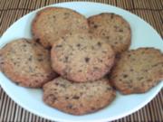 Chocolate-Pecan-Cookies – amerik. Art - Rezept