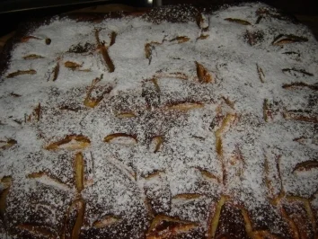 Apfelkuchen mit Quarkguss - Rezept