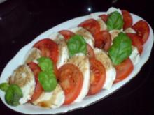 Tomaten und Mozzarella - Rezept