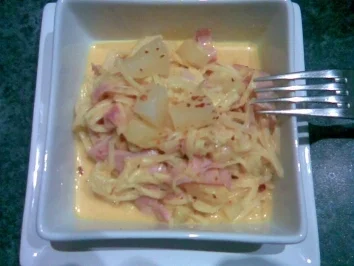 Rezept: Sellerie-Ananas-Schinkensalat Sellerie-Ananas-Schinkensalat - Rezept