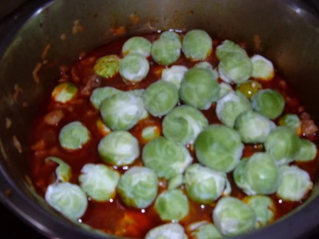 Rezept: Eintopf. : Rosenkohl-Gericht mit Rindfleisch Bild Nr. 4 Eintopf. : Rosenkohl-Gericht mit Rindfleisch - Rezept - Bild Nr. 4