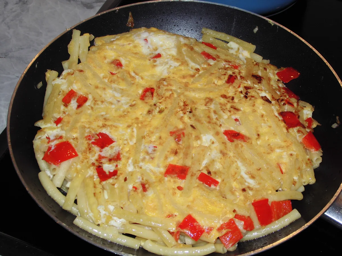 Nudel-Omlett - Rezept - Bild Nr. 2