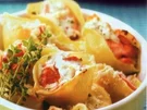 erster gang conchiglioni mit ricotta und lachs - Rezept