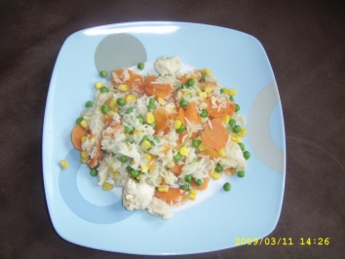 Gemüse - Reisfleisch - Rezept