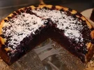 Blaubeer-Schokokuchen mit Quarkguss - Rezept