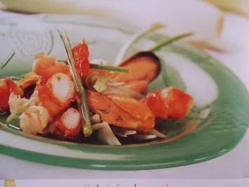 Meeresfrüchtesalat - Salpicon de mariscos - Rezept