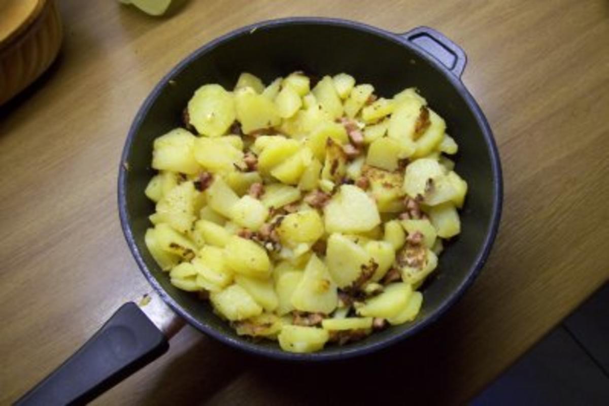 Bratkartoffeln Thüringer Art - Rezept