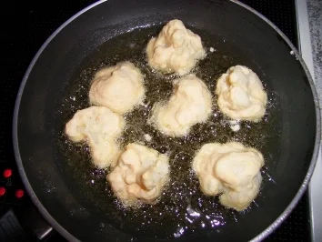 Rezept: Blumenlohl im Teigmantel Blumenlohl im Teigmantel - Rezept