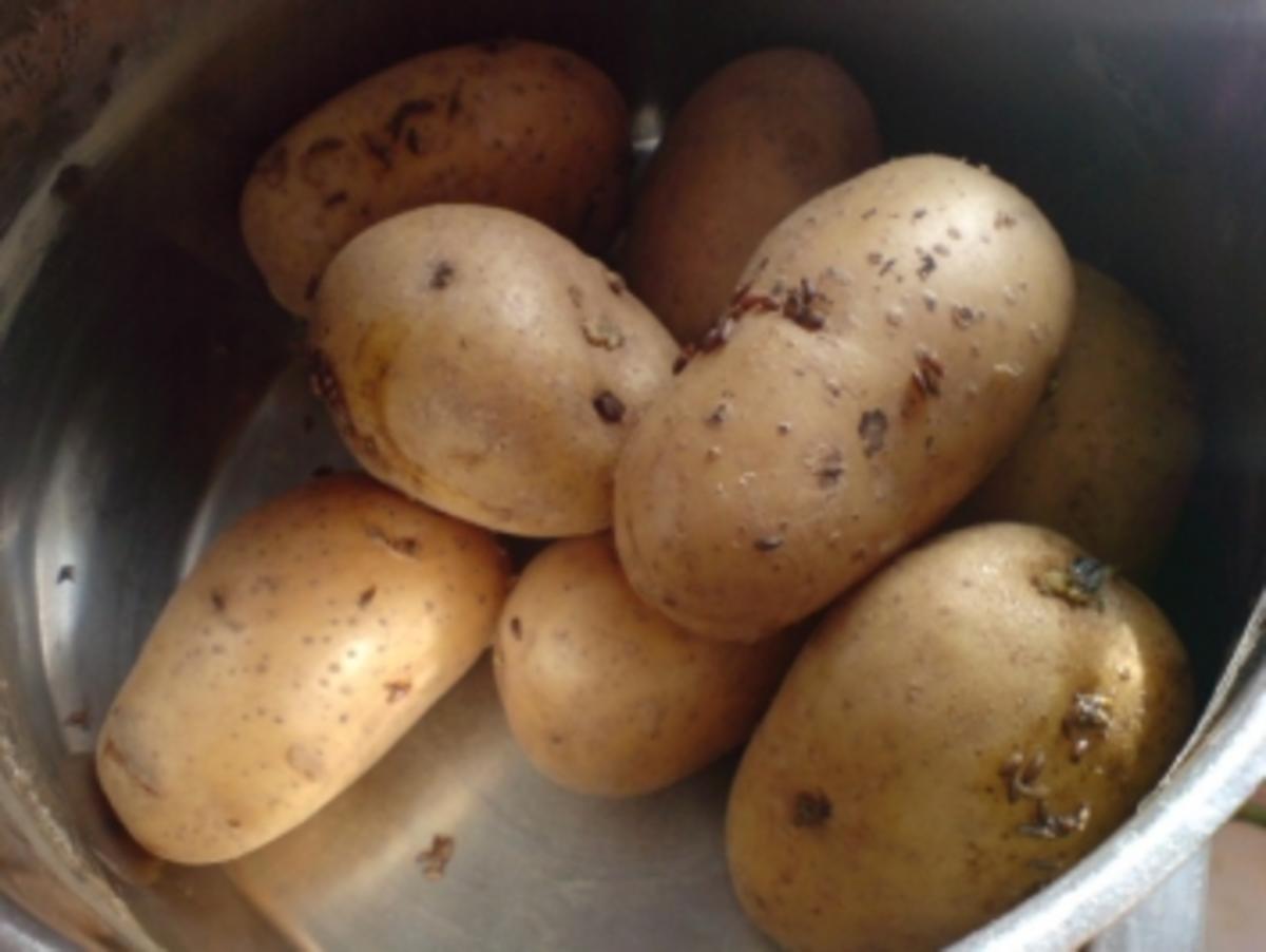 Deftiger Kartoffelsalat mit Radieschen - Rezept