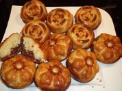 schwarz-weiße Kokosmuffins - Rezept
