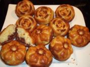 schwarz-weiße Kokosmuffins - Rezept