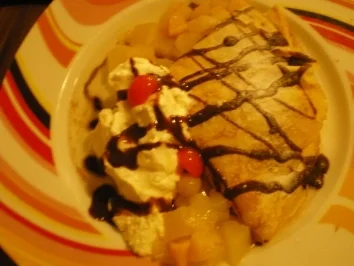 Eispalatschinken a la Schnecke1974 - Rezept