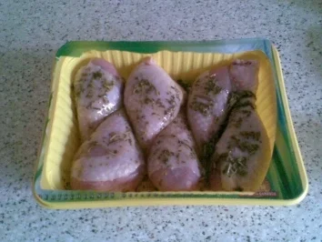 Hähnchenschenkel á la Provence - Rezept