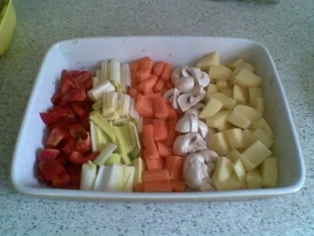 Hähnchenschenkel á la Provence - Rezept