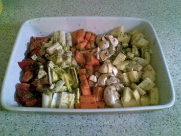 Hähnchenschenkel á la Provence - Rezept