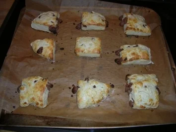 Schoko-Scones (9 Stück) - Rezept