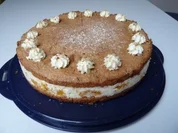 Mandarinentorte mit Nußhaube - Rezept