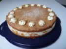 Mandarinentorte mit Nußhaube - Rezept