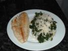Zander mit Blattspinat - Rezept
