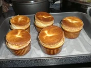 Vanillesouffle´auf Himbeerspiegel - Rezept