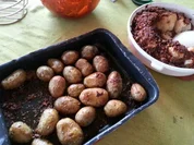 Ofen - Röstkartoffeln mit Curry nach indischer Art - Rezept