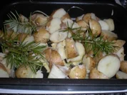 Heurige mit Rosmarin aus dem Ofen - Rezept